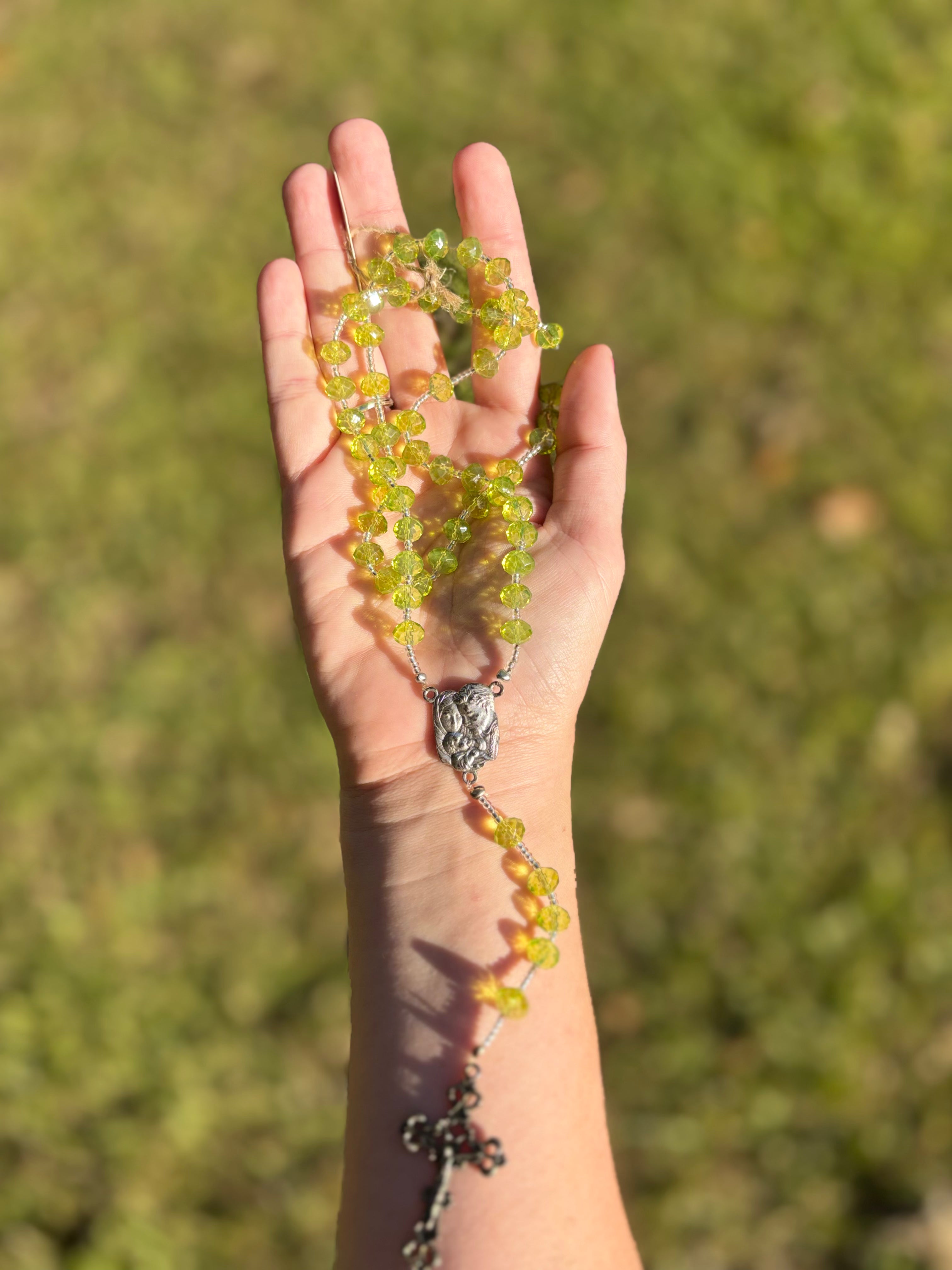 Lime Green Rosary